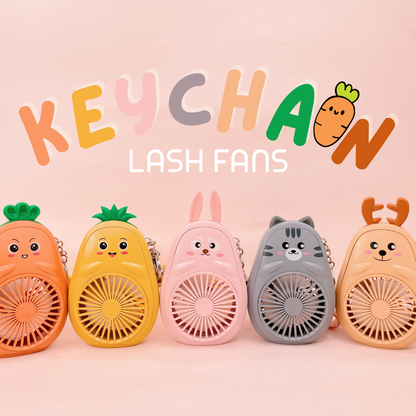 keychain lash fans