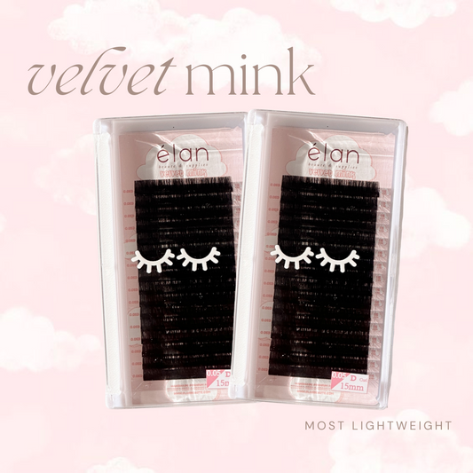 0.03 VELVET MINK lash trays