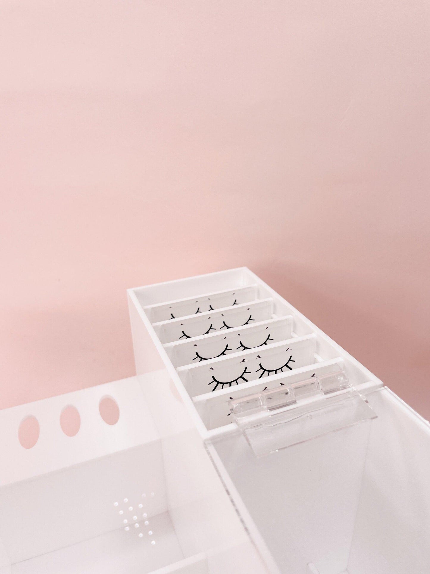 the SUPERSTAR lash tile organizer - with tape dispenser