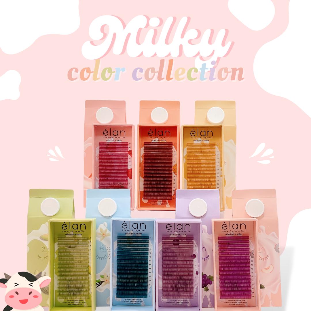 MILKY velvet color collection