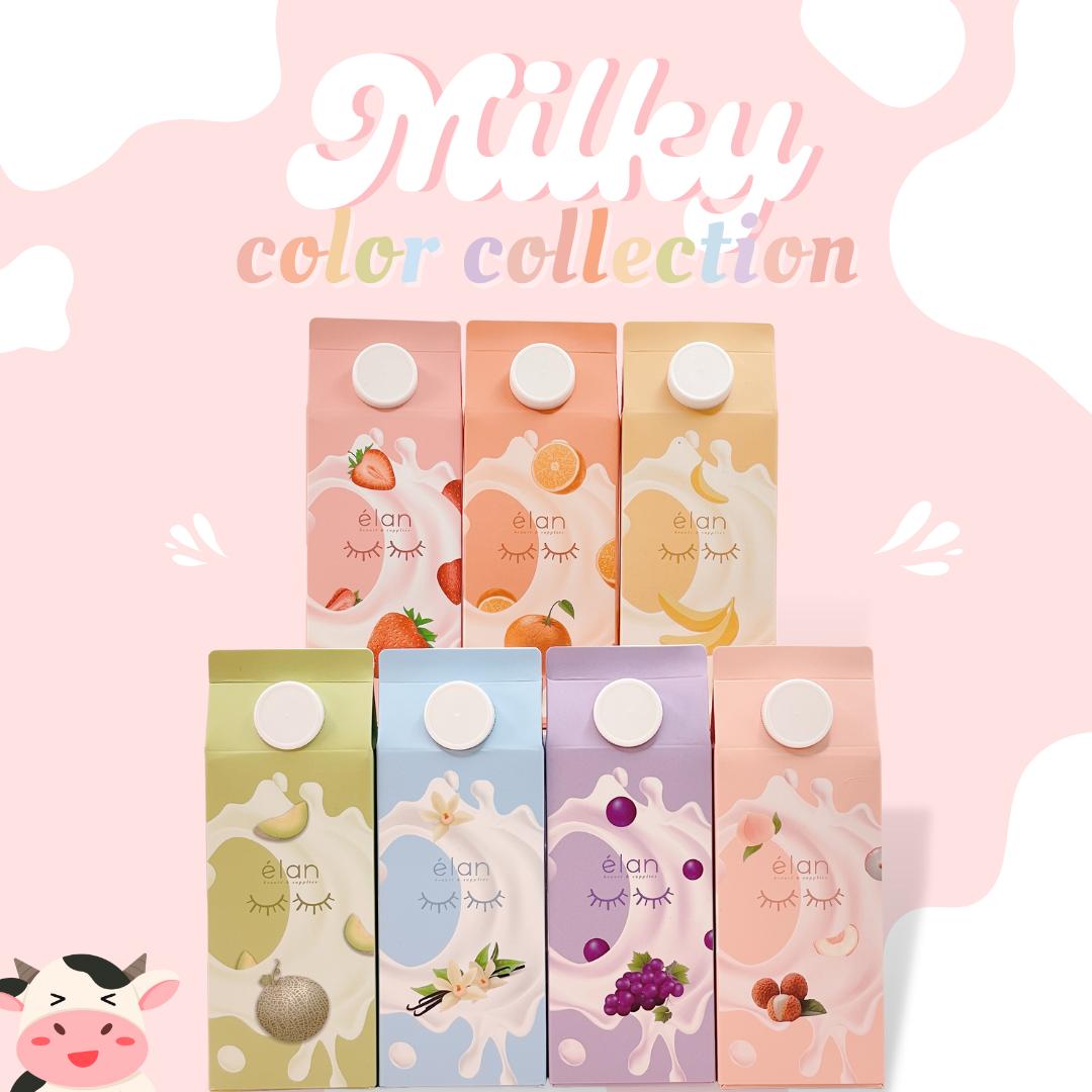 MILKY velvet color collection