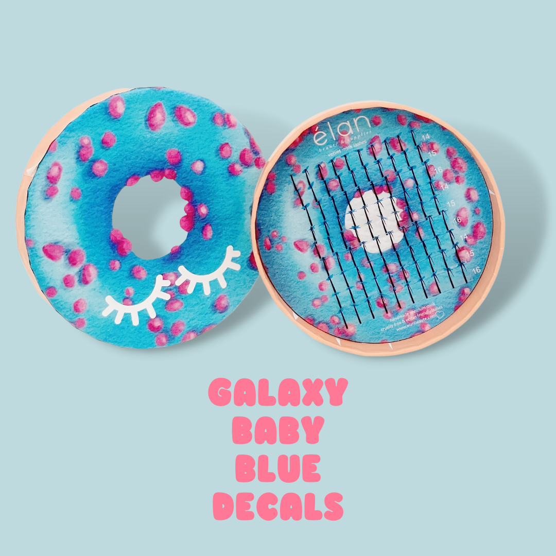 cafe élan DONUT decal lashes