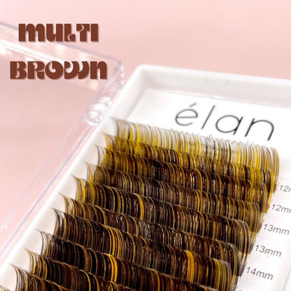 MIX COLOR royal mink lashes