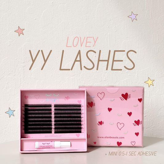 lovey YY lashes (+1 mini adhesive)