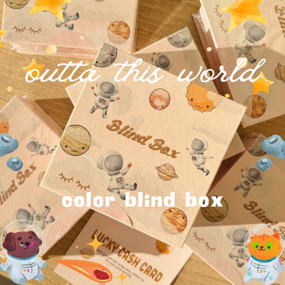 outta this world color blind box