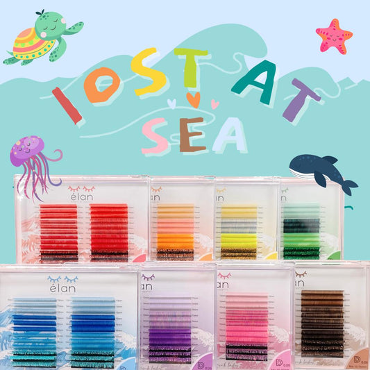 LOST AT SEA cashmere color lash tray