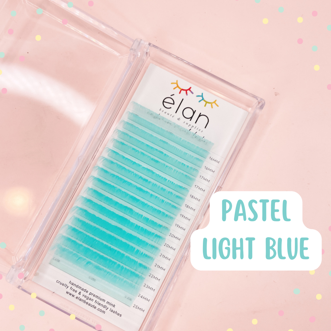 PASTEL COLORS 0.05 cashmere mink lashes