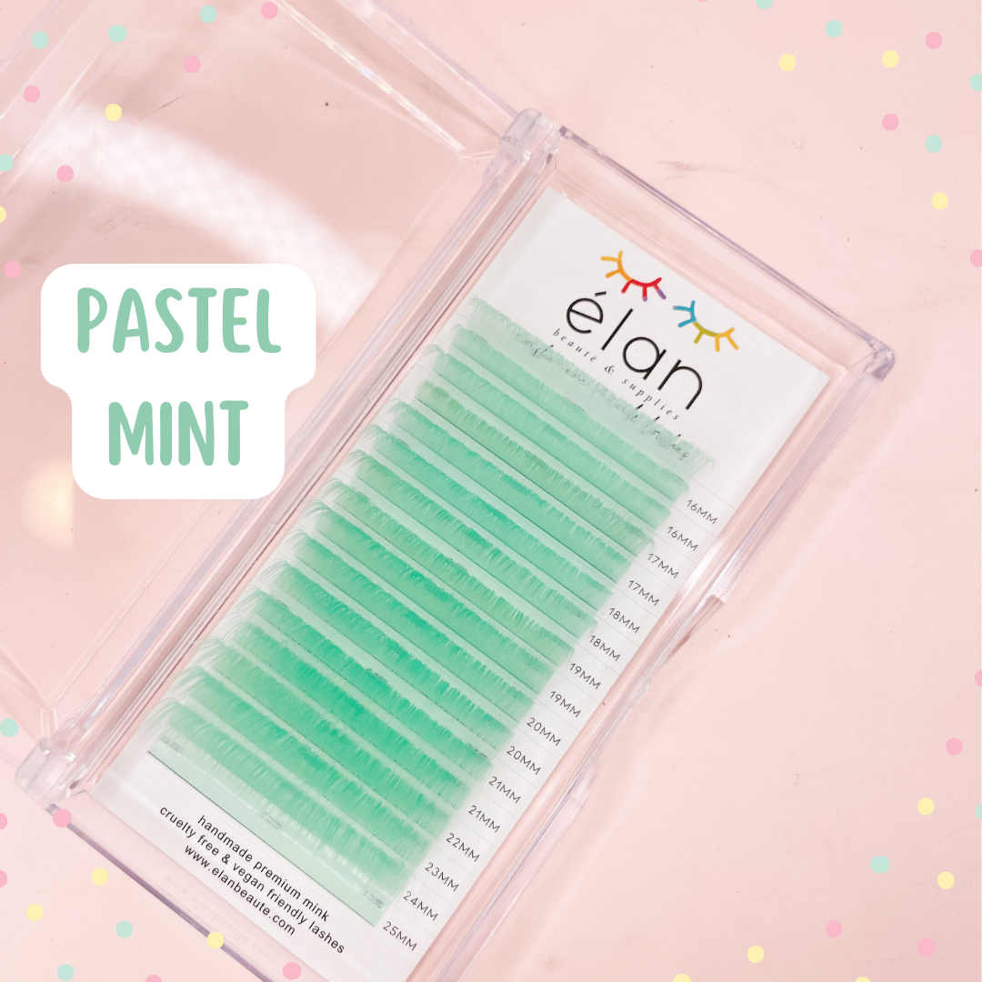 PASTEL COLORS 0.05 cashmere mink lashes