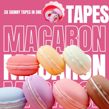 XL macaron sensitive tapes ( 3x skinny tapes)