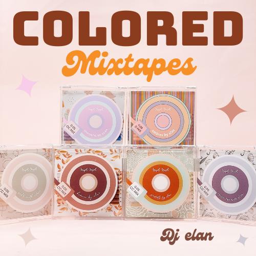 colored MIXTAPES velvet mink lashes ♫