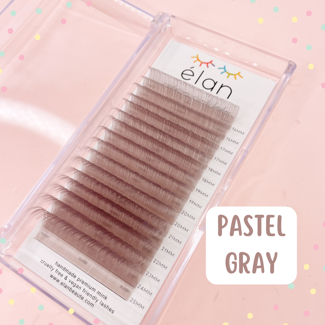 PASTEL COLORS 0.05 cashmere mink lashes