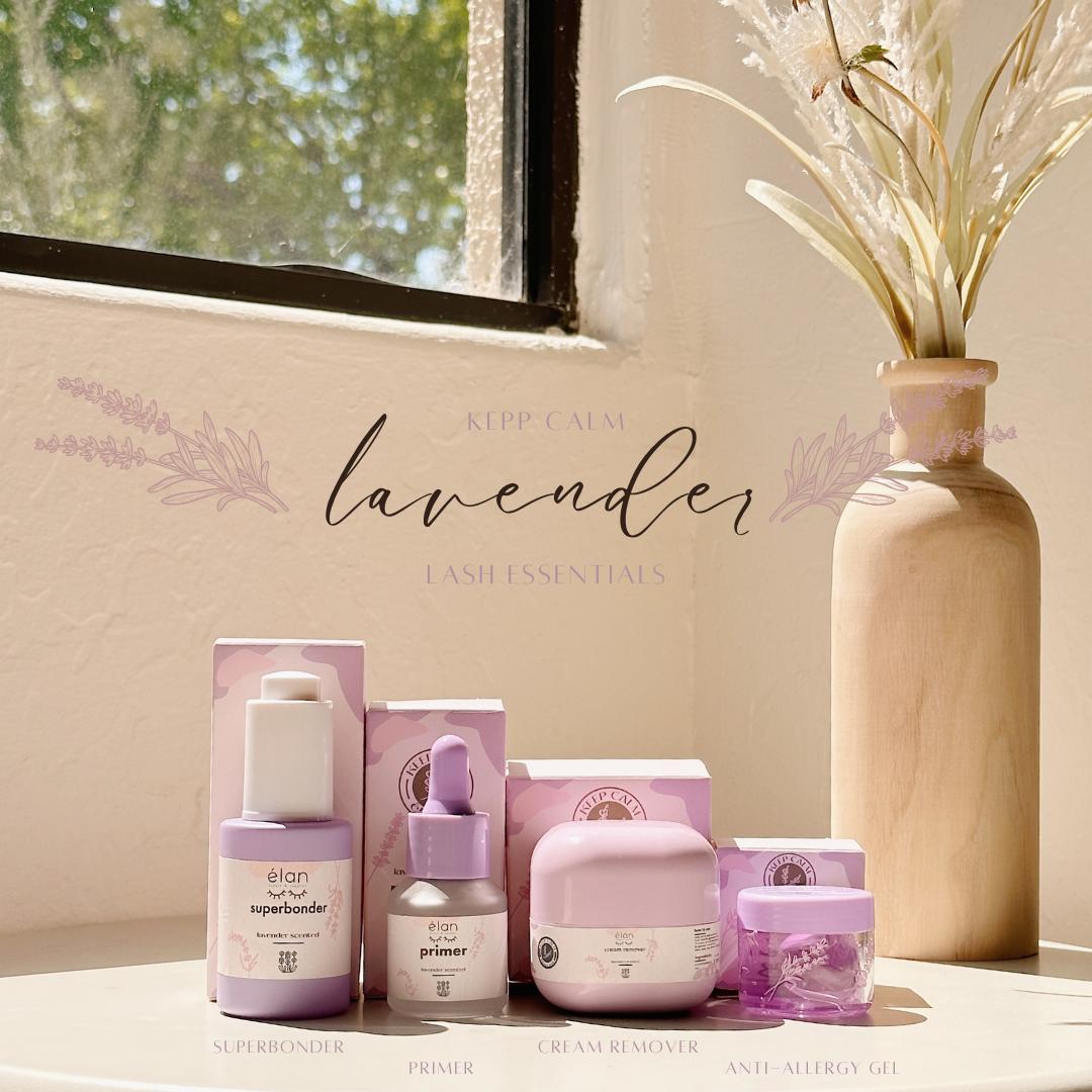 keep calm lavender collection lash essentials