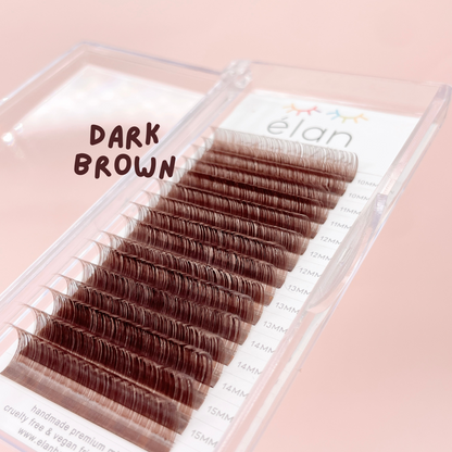 SINGLE COLORS 0.03 cashmere mink lashes