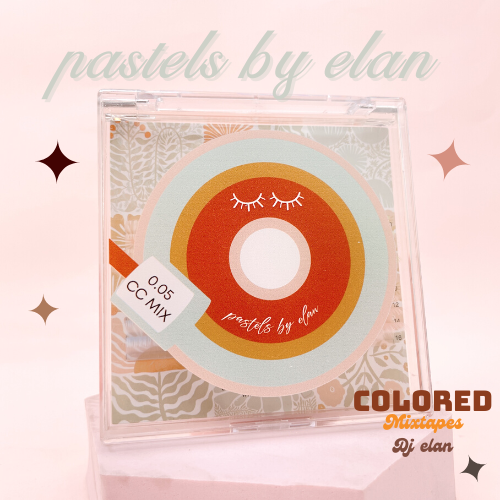 colored MIXTAPES velvet mink lashes ♫