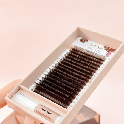 BROWN-LICIOUS matte mink brown lashes