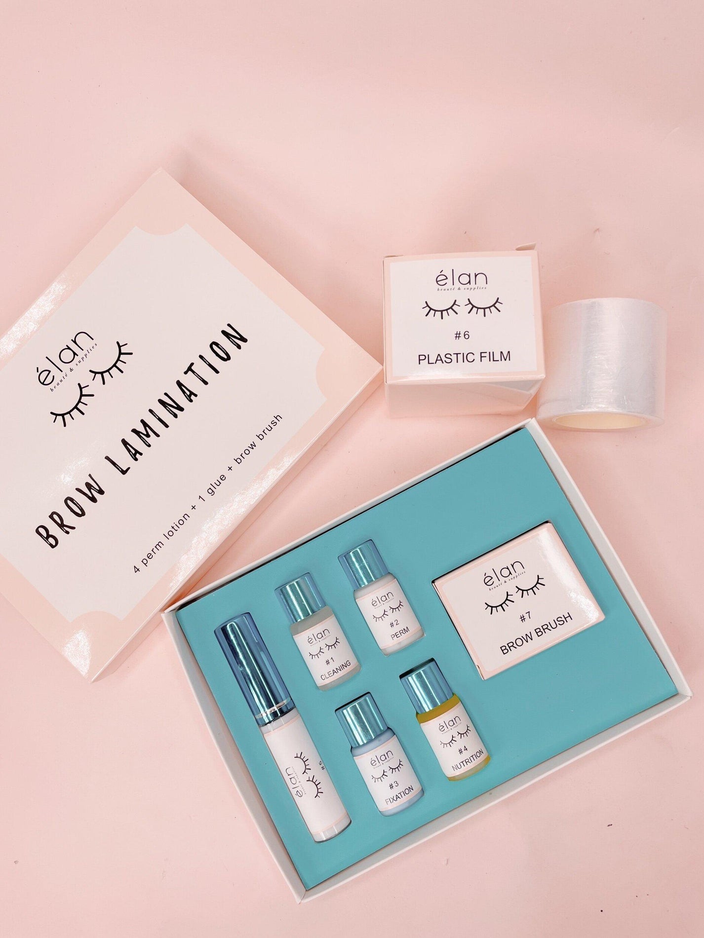 brow lamination kits elan beaute and supplies