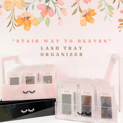 "stair way to heaven" lash tray organizer (fit 21+ trays)