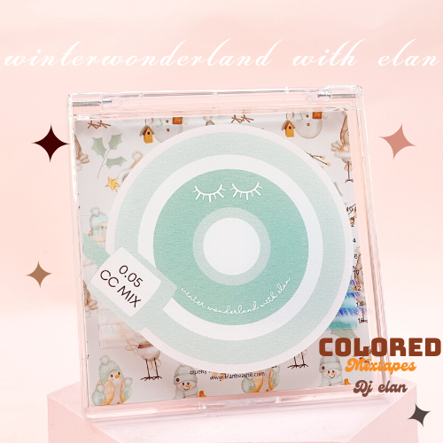 colored MIXTAPES velvet mink lashes ♫