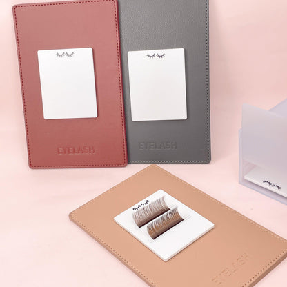 LUXE magnetic LASH TILE ( 4 mini tiles + 1 faux leather base)