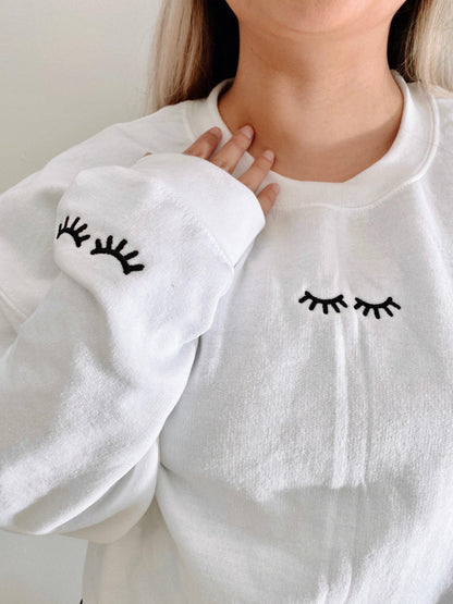 LASH embroidered crewneck