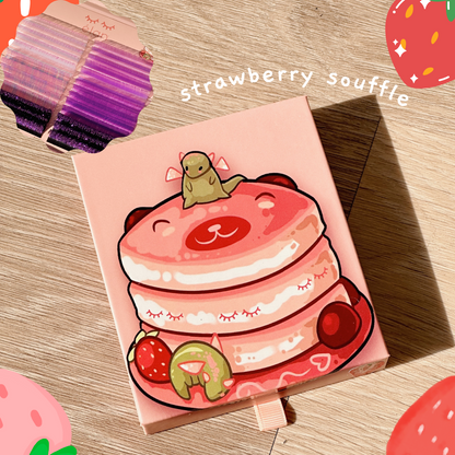 STRAWBERRY DESSERT mixed color lashes