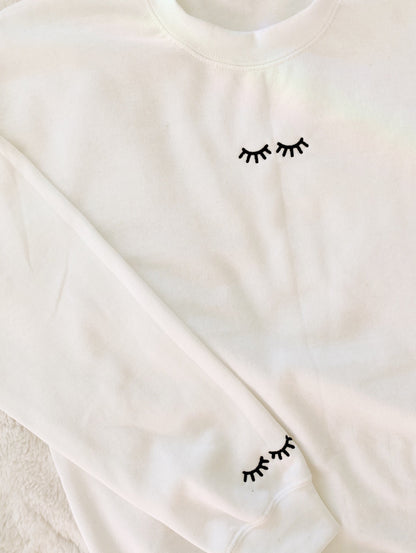 LASH embroidered crewneck