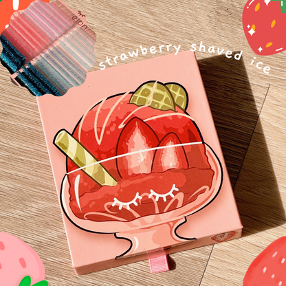 STRAWBERRY DESSERT mixed color lashes