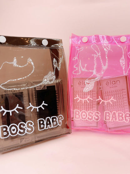 boss babe PVC shopping bag