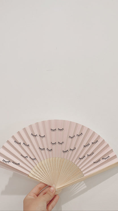 lash hand fan