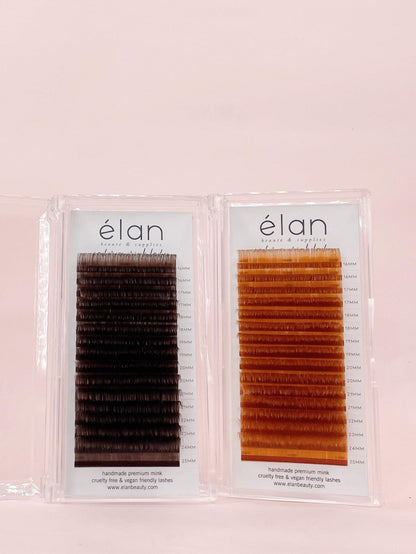 SINGLE COLOR 0.05 cashmere mink lashes