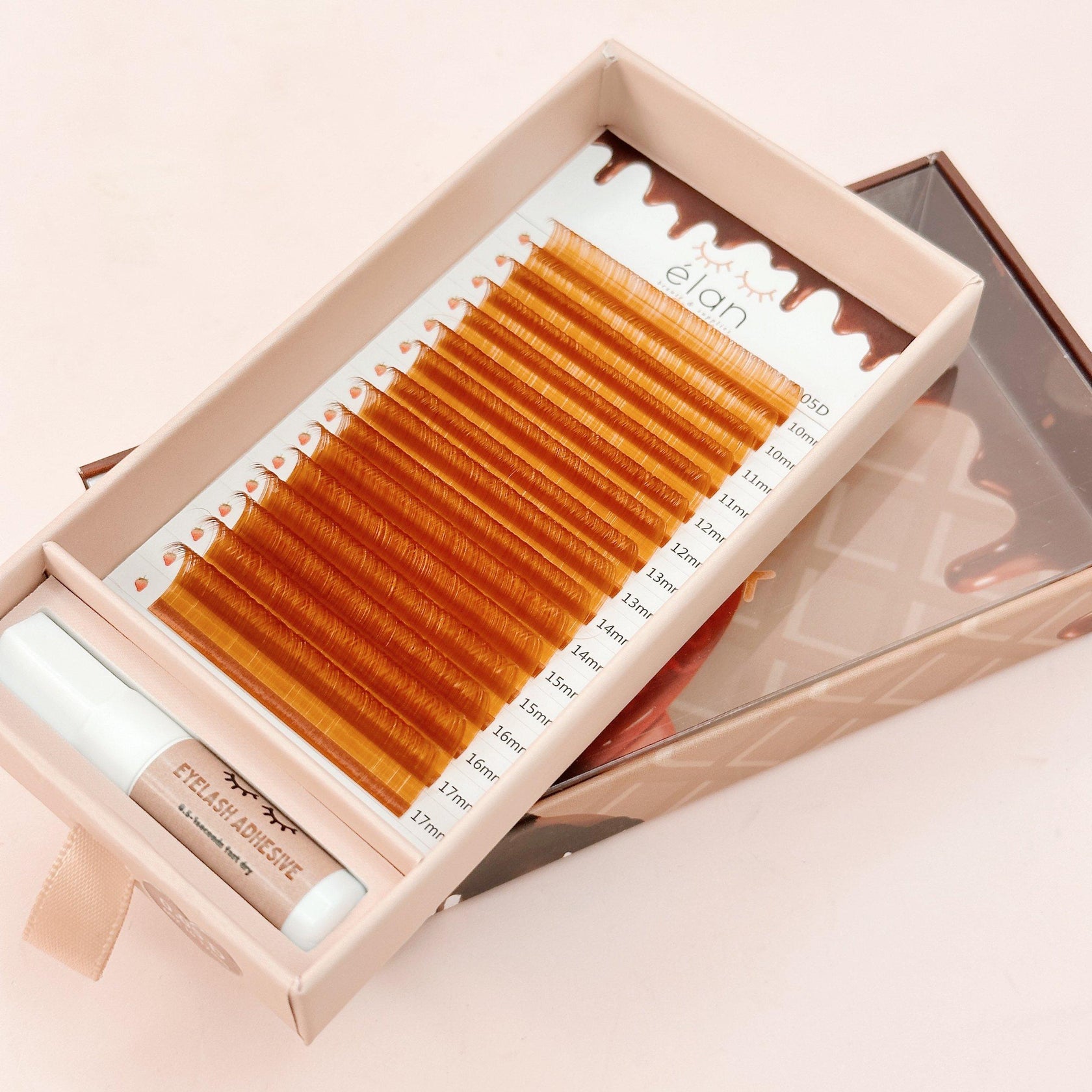 BROWNLICIOUS matte mink brown lashes elan beaute and supplies