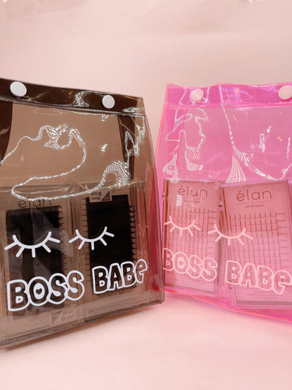 boss babe PVC shopping bag