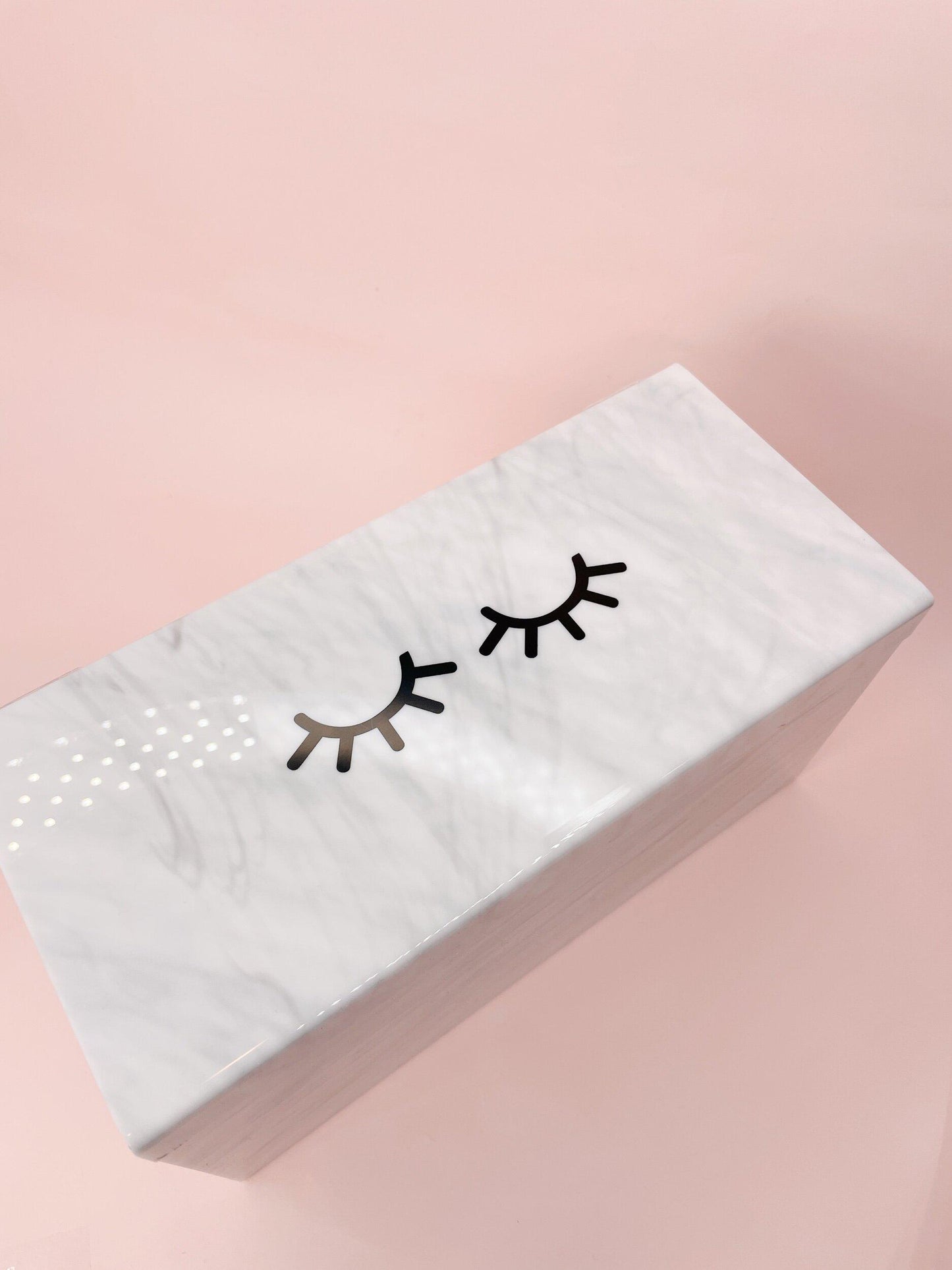premium marble 15 lash tile organizer