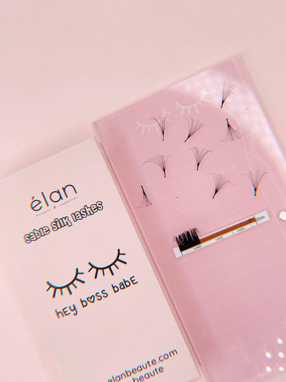 0.07 SABLE SILK lash trays
