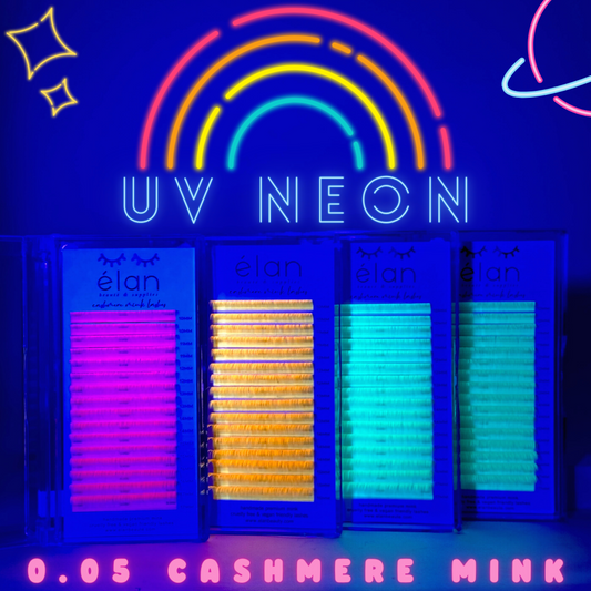 UV NEON 0.05 cashmere mink lashes