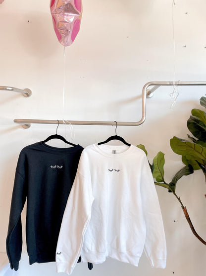 LASH embroidered crewneck