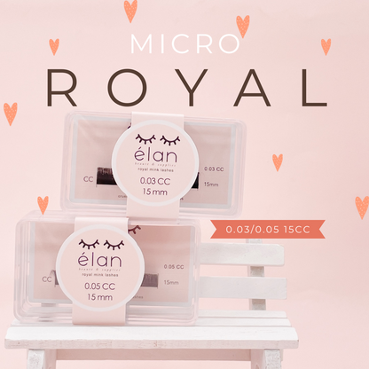 MICRO 15CC TRAY royal mink lashes