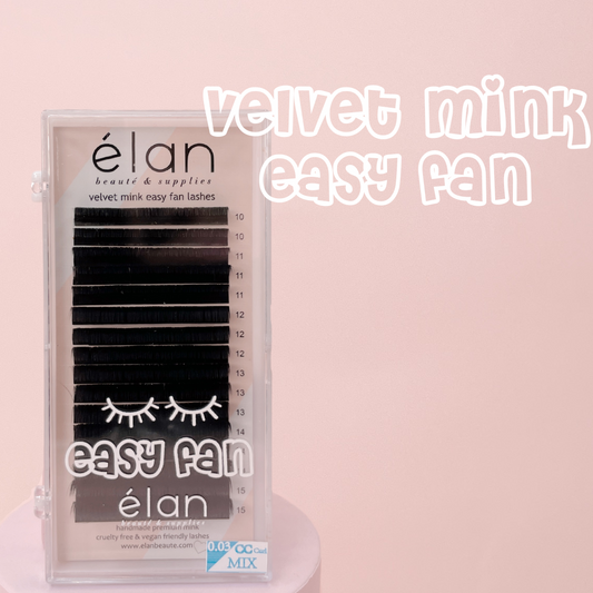 0.07 velvet mink EASY FAN trays