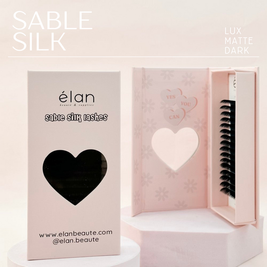 0.07 SABLE SILK lash trays