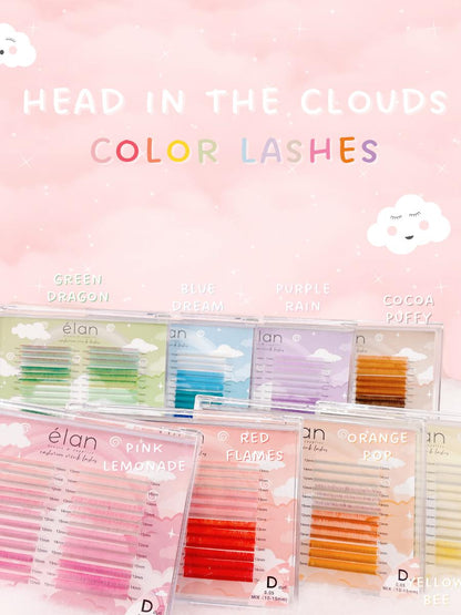 HEAD IN THE CLOUDS cashmere color lash tray