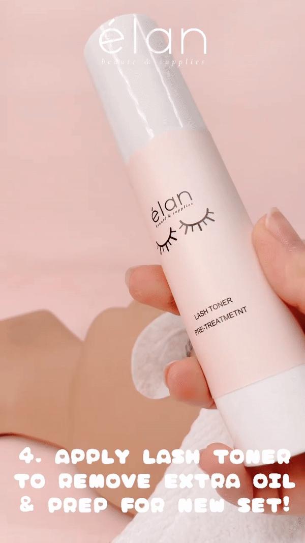 lash toner pre-treatment