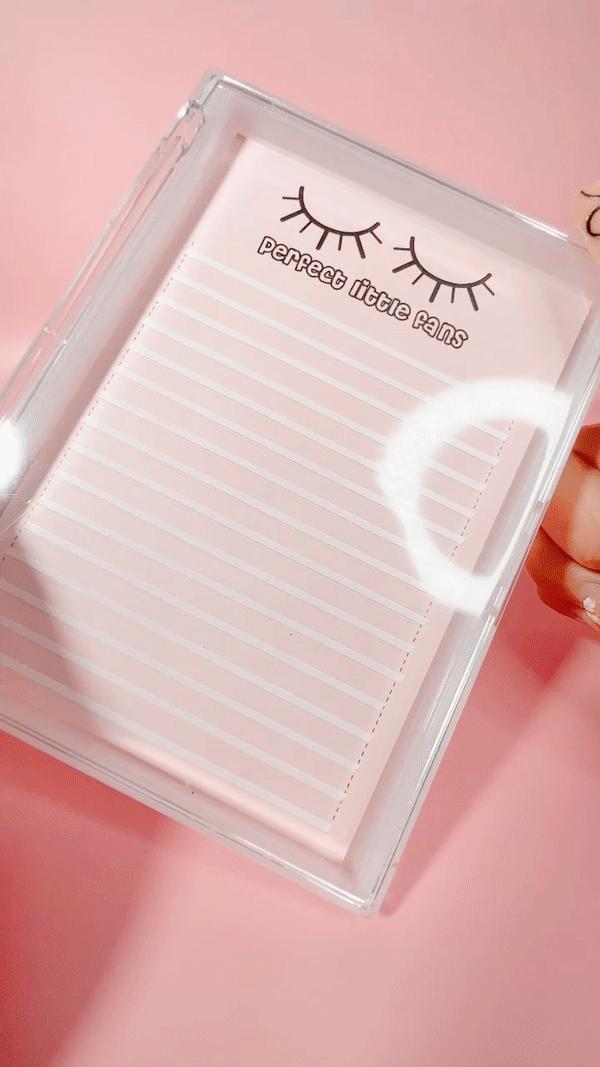 premade lash storage