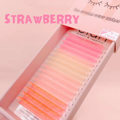 *LIMITED EDITION* popsicle color lashes