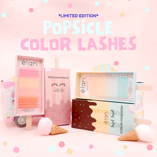 *LIMITED EDITION* popsicle color lashes