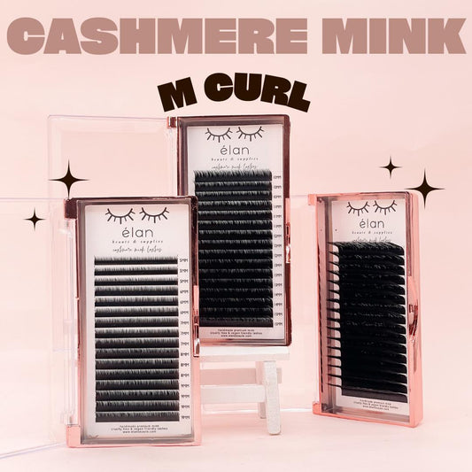 M curl CASHMERE MINK lash trays