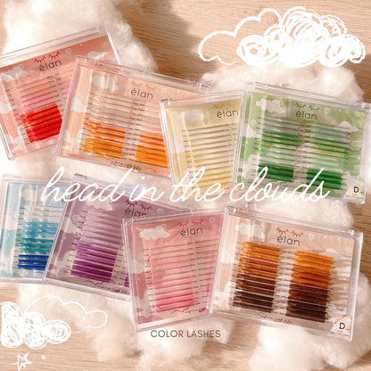 head in the clouds COLOR lash tray